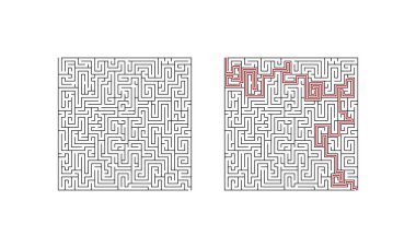 Karmaşık labirent oyunu