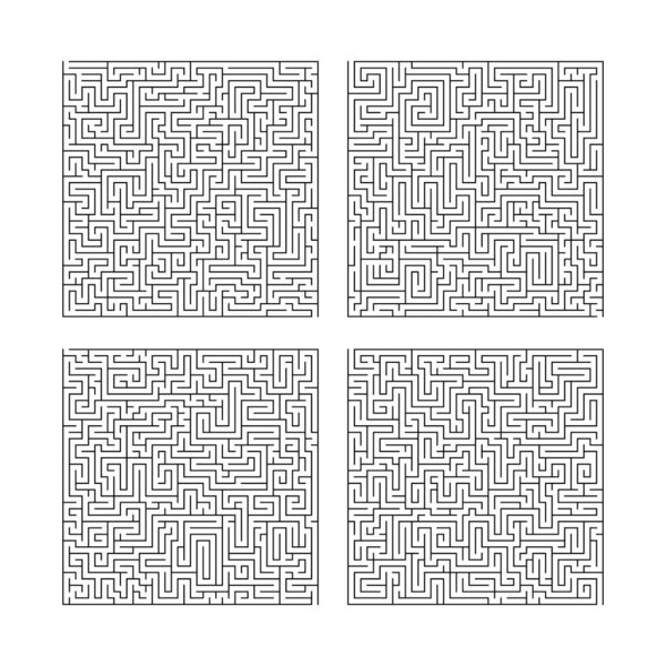 Collection of four puzzles