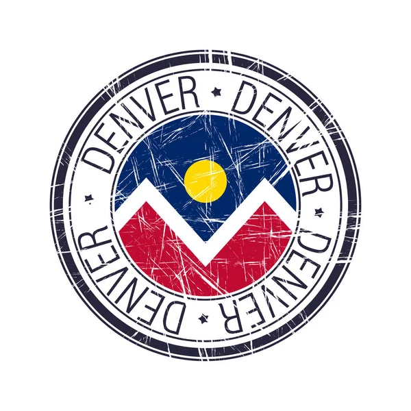 Місто Денвер, Колорадо. — стоковий вектор