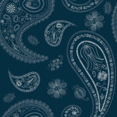 Floral paisley design 5