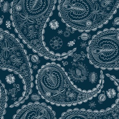 Floral paisley design 2