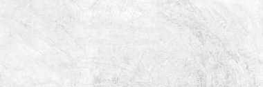 Beton duvar tabanı Yüksek Çözünürlük Beyaz ve Gri Panorama Tam çerçeve Soyut doku arkaplanı.