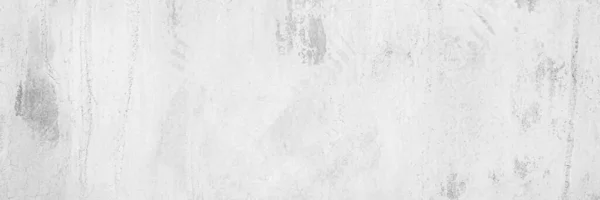 Full Frame Panorama Wall Achtergrond Hoge Resolutie Wit Grijs Cement — Stockfoto