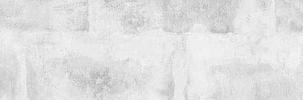 Cement Wall Floor Wysoka Rozdzielczość Biało Szary Panorama Full Frame — Zdjęcie stockowe