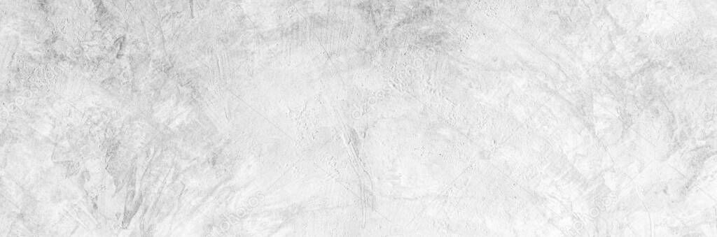 Cement wall floor High Resolution White and gray Panorama full frame Abstract texture background.