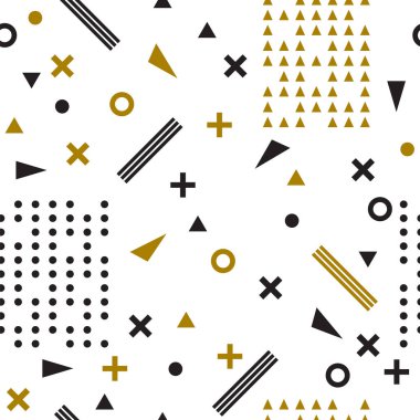 Dikişsiz etnik desen. Kabile çizilmiş arka plan ver. Aztek abs