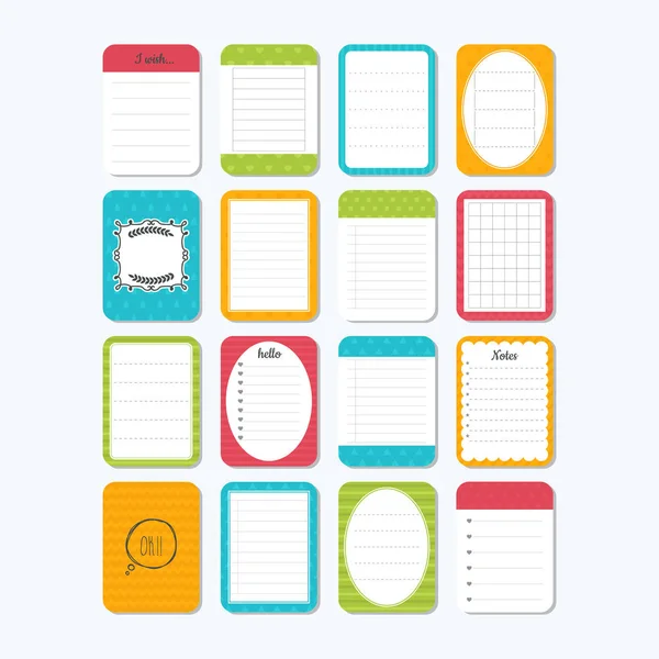 Etiquetas para cuadernos imágenes de stock de arte vectorial | Depositphotos Etiquetas para cuadernos imágenes de stock de arte vectorial | Depositphotos