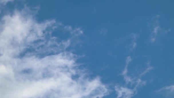 Dramáticas Nubes Del Cielo Ven Fondo Del Paisaje Nublado Puesta — Vídeos de Stock