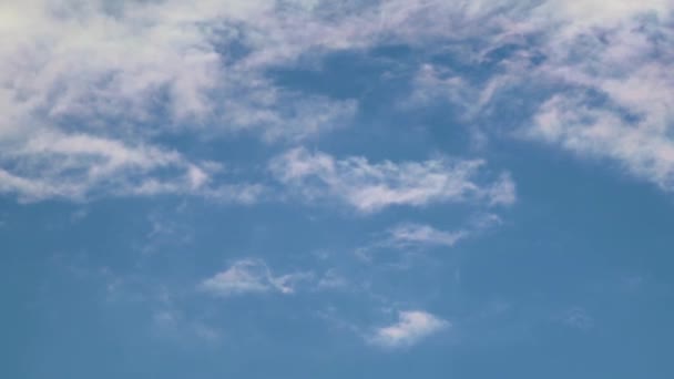 Dramáticas Nubes Del Cielo Ven Fondo Del Paisaje Nublado Puesta — Vídeos de Stock