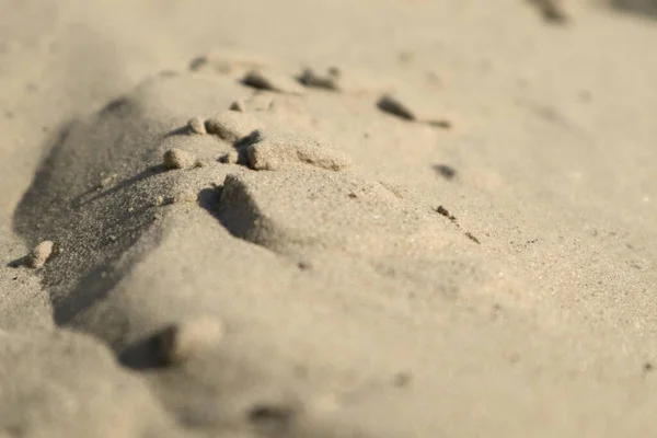 Sable Dunes Close Macro Nature Blanc Jaune Sable Texture Naturelle — Photo