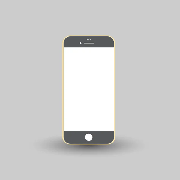 Modern simple flat telephone icon — Stock Vector