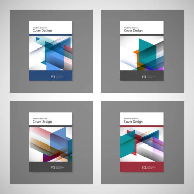 Broşür ve ilan tasarım düzeni şablonu vektör, A4, ön sayfa ve arka sayfa boyutu. Tasarımınız için kullanım