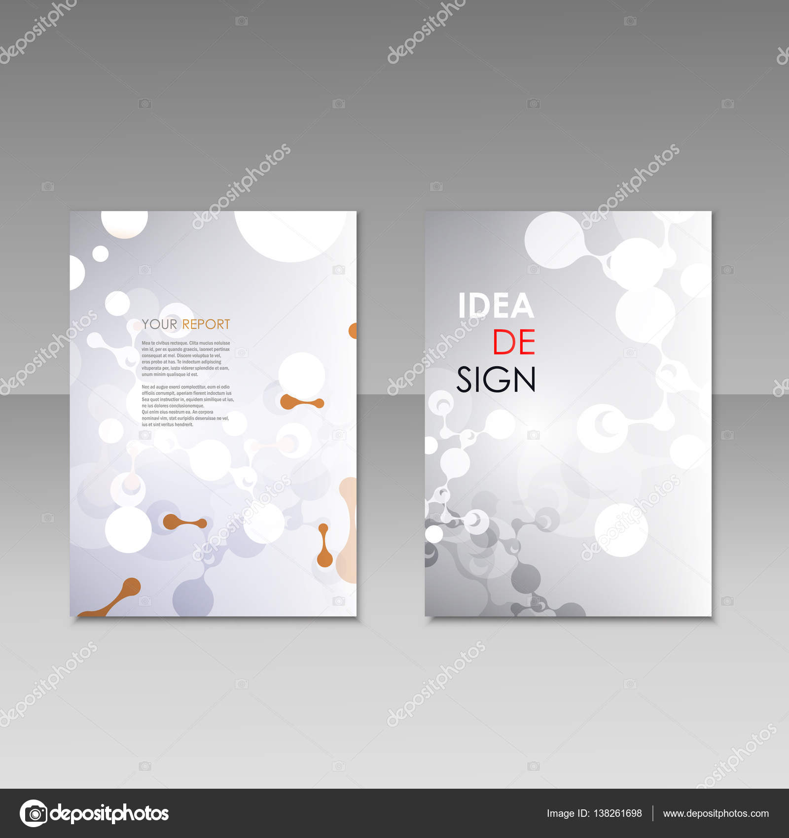 geometric abstract modern colorful brochure templates design elements molecule background stock vector - Colorful Brochure Templates geometric abstract modern colorful brochure templates design elements molecule background stock vector - Colorful Brochure Templates
