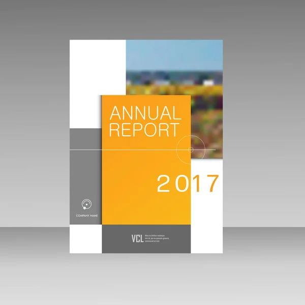 Relatório anual Folheto Folheto Folheto Folheto modelo A4 tamanho design, capa do livro, modelos de apresentação abstrata — Vetor de Stock