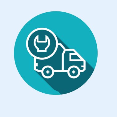 araç teslim hizmetleri ve ürünler için simge