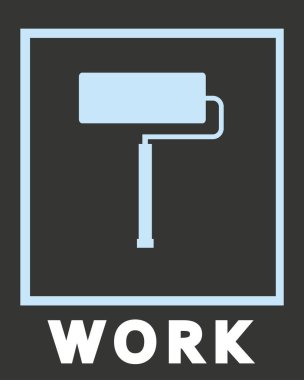 Resim için basit vektör simgeleri kaydırma aracı