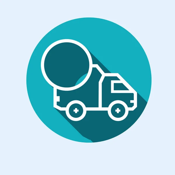 Icon for vehicle delivery services and goods — Stock Vector