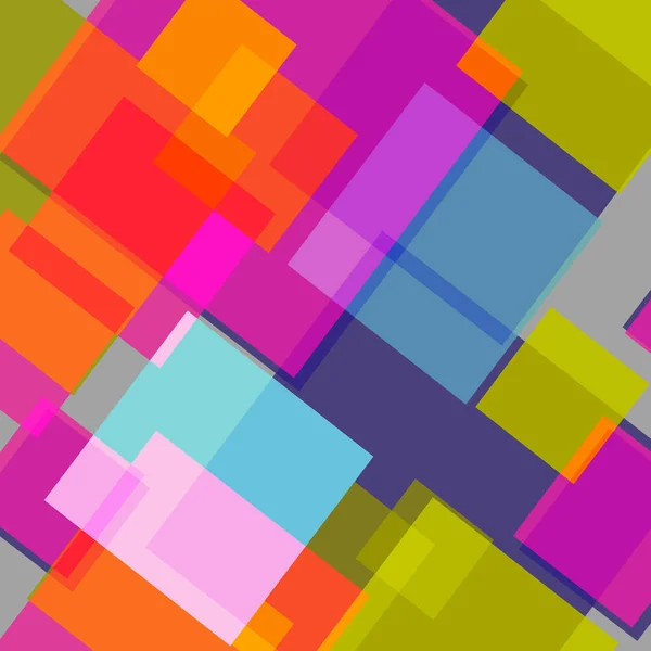 Vector squares.Abstract fundo colorido —  Vetores de Stock