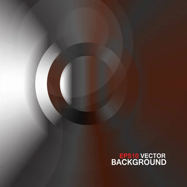 Vektorový tmavý abstraktní kruh s přechodem. — Stockový vektor