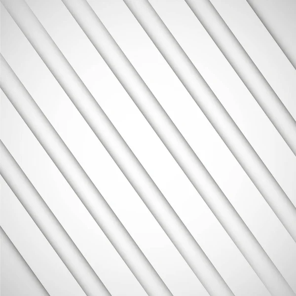 Abstrakte graue Streifen auf weißem Hintergrund — Stockvektor
