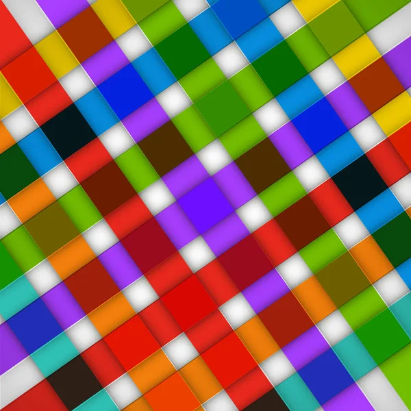 Abstrakte helle Streifen auf weißem Hintergrund — Stockvektor