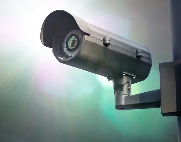 Câmera de Segurança de Vigilância ou CCTV para o sistema de proteção — Fotografia de Stock