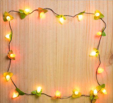 Noel lamba dekorasyon ahşap için