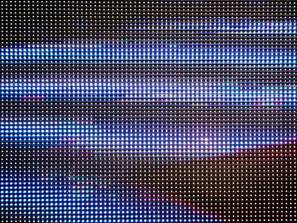 Wyświetlacz panelu LED na zewnątrz ekranu — Zdjęcie stockowe
