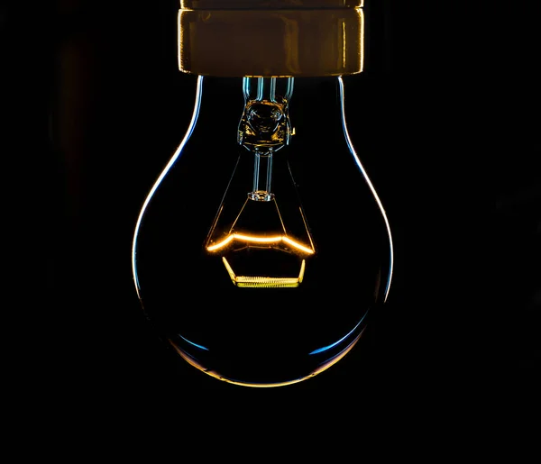Vintage incandescent light bulb for creativity concept — Stock Photo, Image