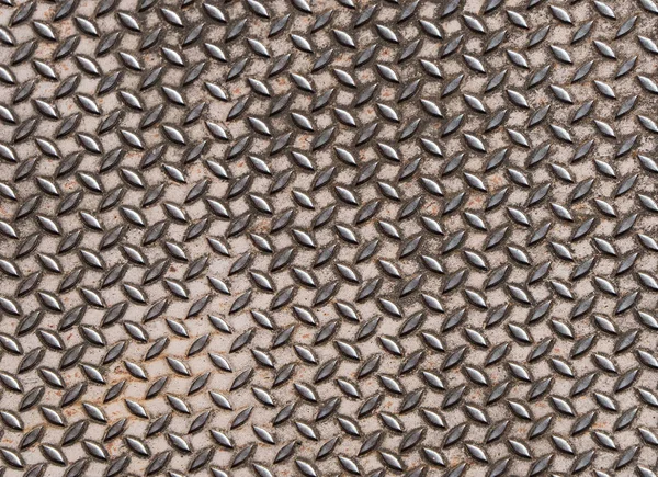 Diamond shape metallic ironwork texture background — Stock Photo, Image