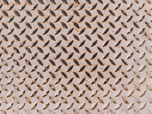 Diamant vorm metalen smeedwerk textuur achtergrond — Stockfoto