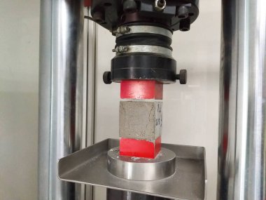 küp beton Basınç Dayanımı test