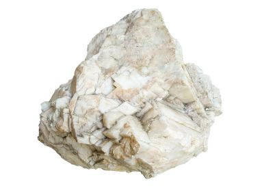 ağır beyaz taş üzerinde beyaz izole 