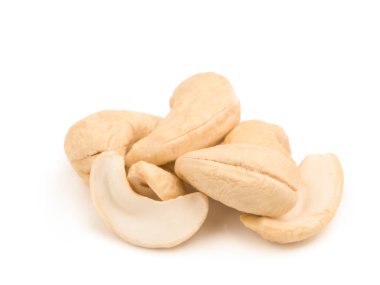 Beyaz arka plan üzerinde meyve tatlı dred