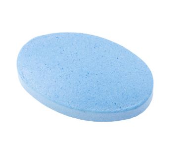 Super makro çekim Tıp: hapları veya kapsül üzerinde beyaz backgr