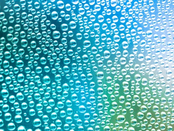 Abstract background water drops on the surface with full of droplets — Stock Photo, Image