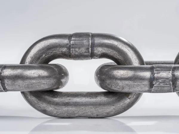 Catene in acciaio legato metallico per uso industriale — Foto Stock