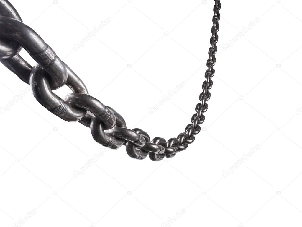 metal alloy steel chains for industrial use