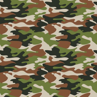 Kamuflaj desenli arka plan pürüzsüz vektör