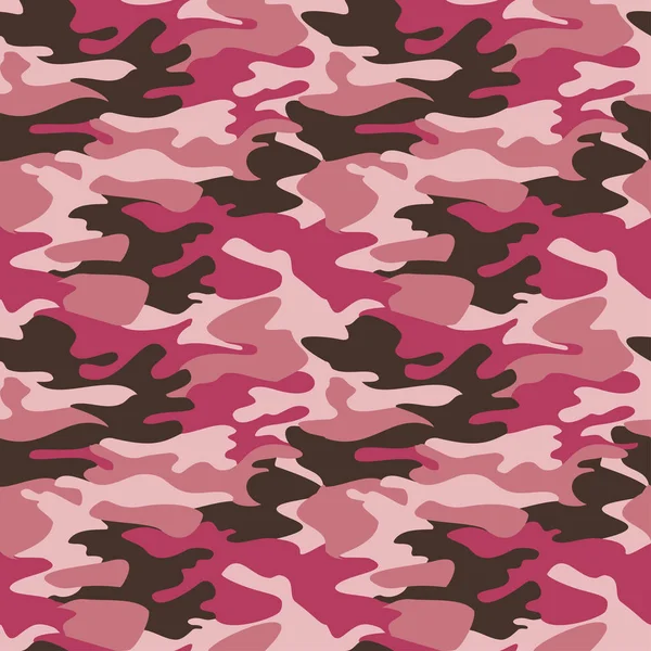 Camouflage motif arrière-plan vecteur sans couture — Image vectorielle