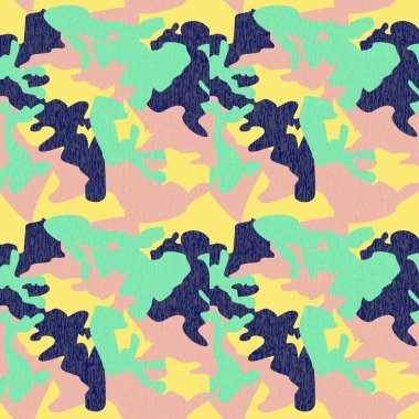 Kamuflaj desen arka plan Dikişsiz giyim baskı, repeatabl