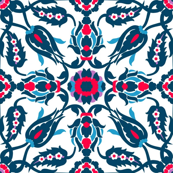 Arabesque vintage decor sierlijke naadloze voor ontwerp sjabloon vector — Stockvector