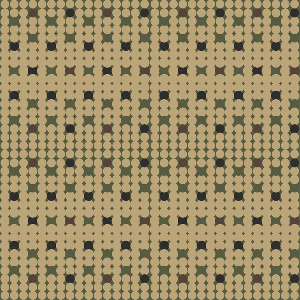 Halbton-Camouflage. Vektor Dots Textur retro. Abstraktes tun — Stockvektor