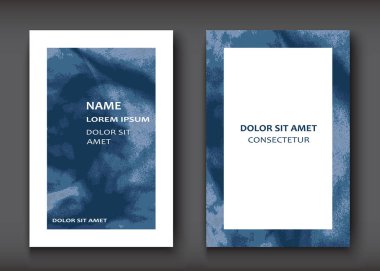 Mavi suluboya patlama şekli sanatsal tasarım kümesini kapsar. Deco