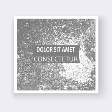 Gümüş boya sıçramak, sıçramak patlama glitter sanatsal çerçeve c