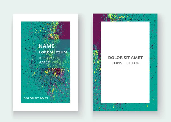 Neon renkli patlama boya sıçramak sanatsal tasarım kapakları. D