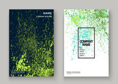 Neon patlama boya sıçramak sanatsal kapak gövde tasarımı. Dekor