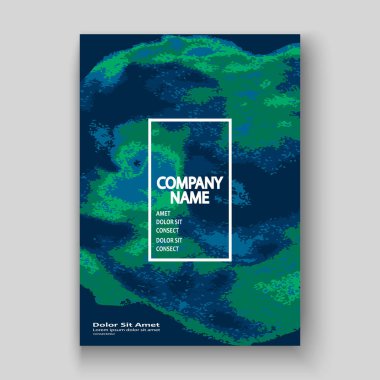 Neon Mermer doku patlama boya sıçramak sanatsal kapak fram