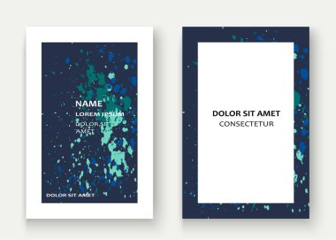 Neon patlama boya sıçramak sanatsal kapak gövde tasarımı. Dekor