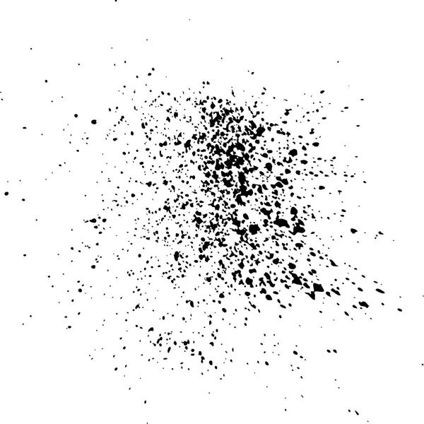 Siyah mürekkep boya patlama sıçramak sanatsal kapak tasarım kroki.